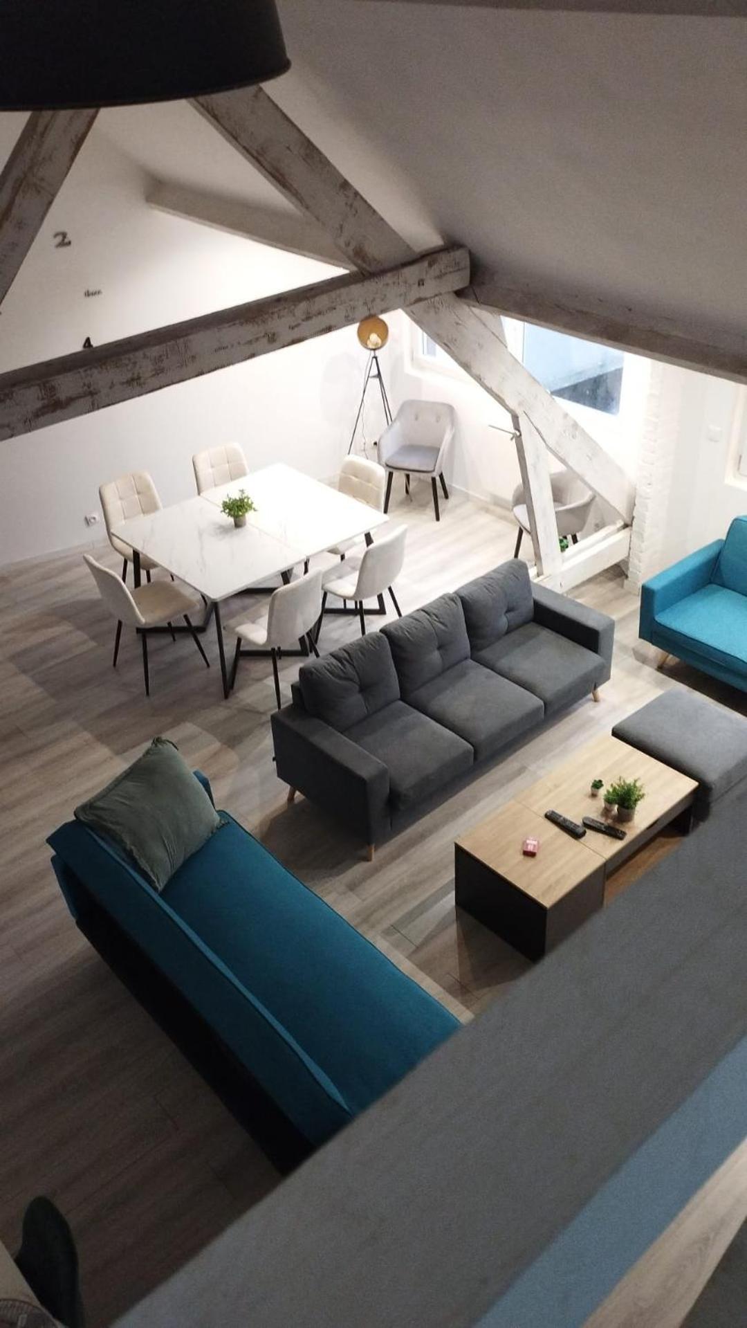 ++++ Central Duplex Renove 5 Pieces 150M2 A 8 Mn De La Place Dalton ++++ Boulogne-sur-Mer Ruang foto